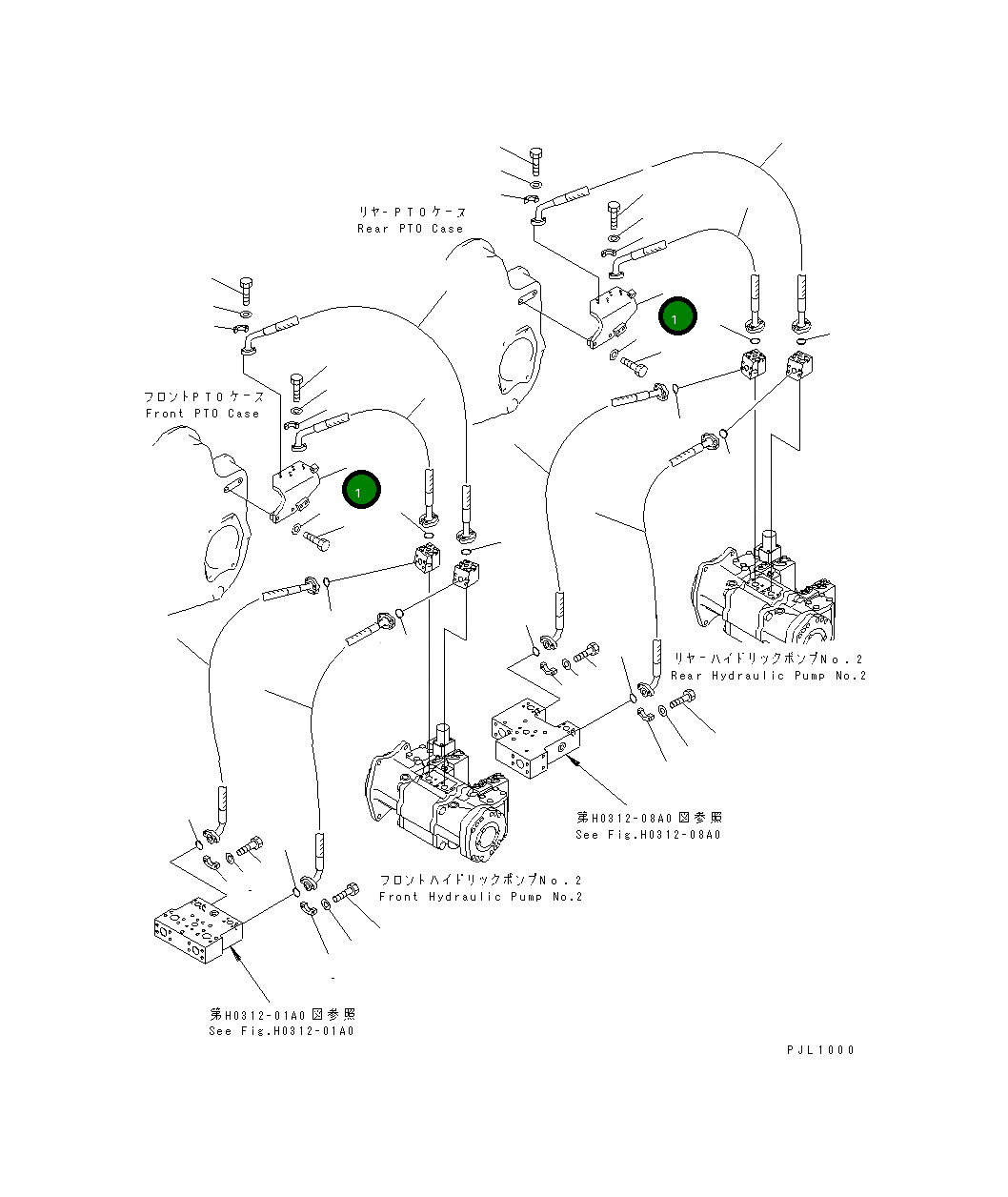 Кронштейн 21T-62-71465 Komatsu
