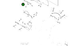 Кронштейн 425-54-55561 Komatsu