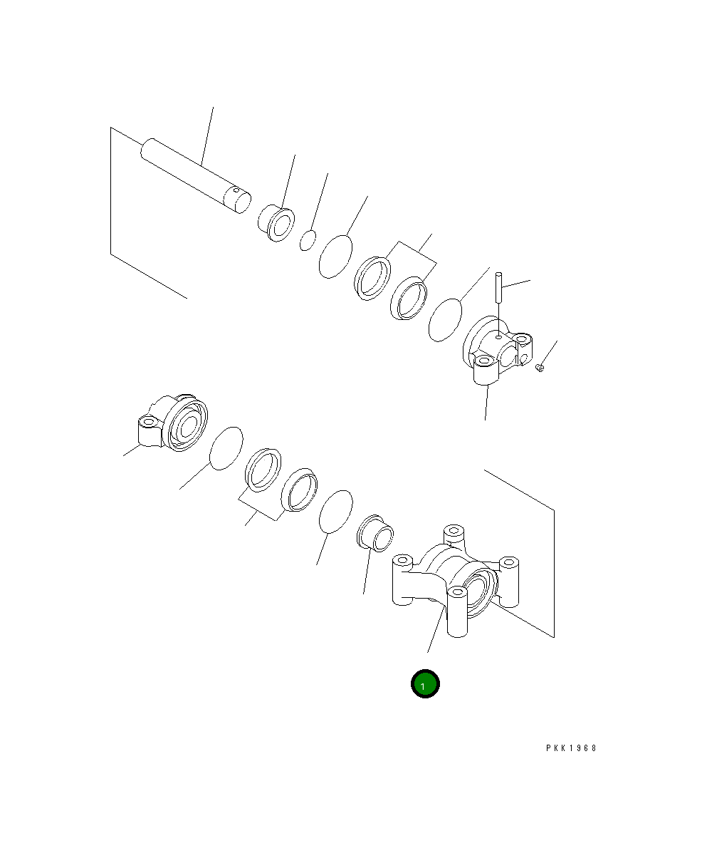 Корпус 13S-30-12150 Komatsu