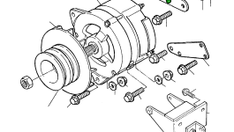 Кронштейн 6810-81-6160 Komatsu