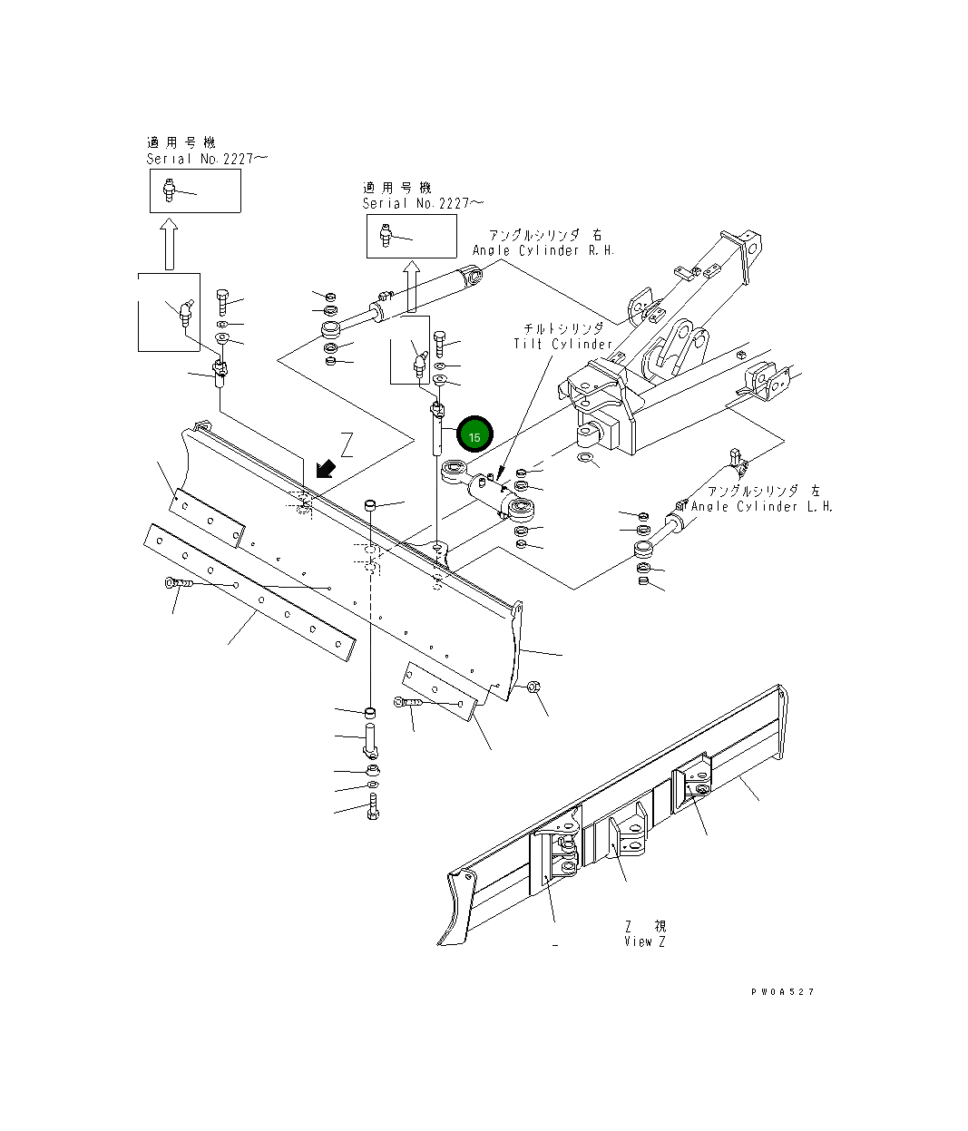 Палец 22L-910-1151 Komatsu