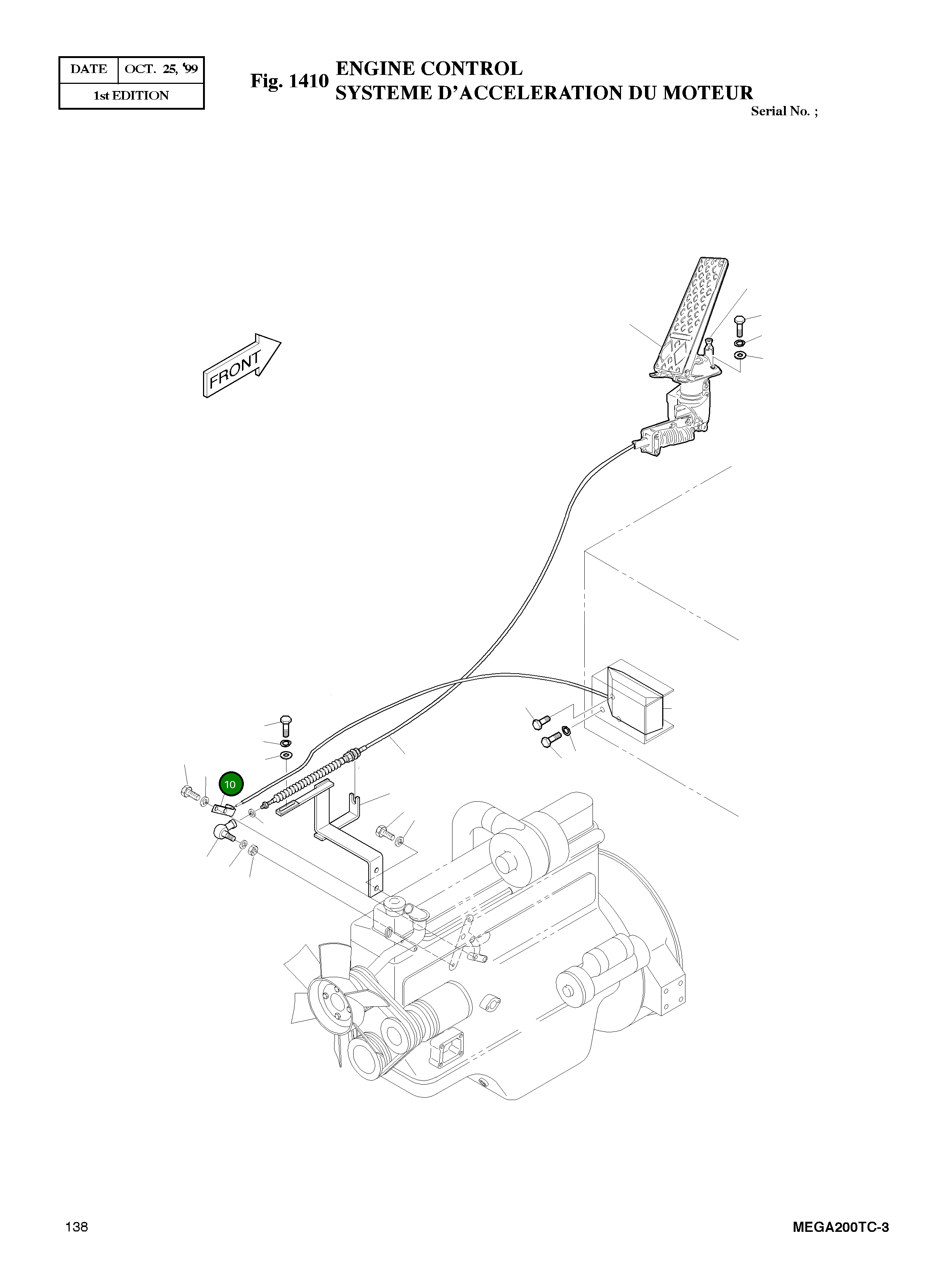 Кронштейн 2195-3805 Komatsu