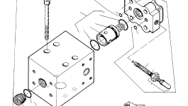 Крышка клапанов 4912741M91 Komatsu