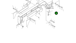 Палец 235-46-11340 Komatsu