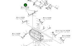 Кронштейн 8242-62-2261 Komatsu