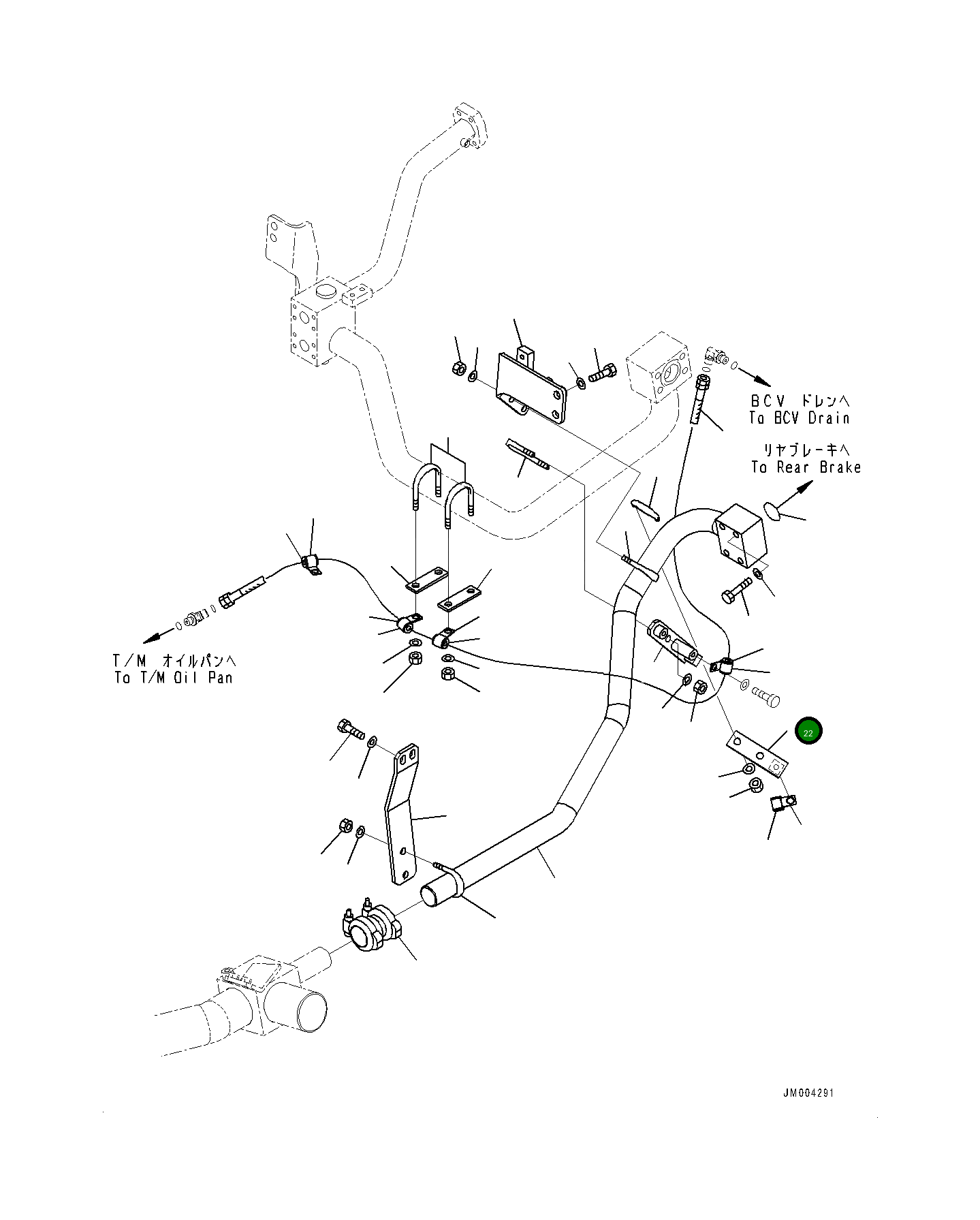 Кронштейн 566-61-82290 Komatsu