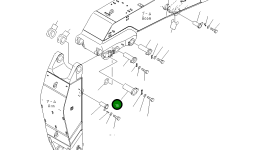 Палец 21N-72-11181 Komatsu