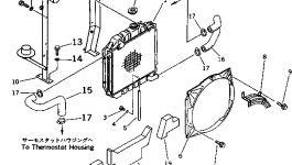 Шланг 20N-03-71131 Komatsu