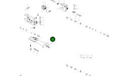 Опора 418-U77-5520 Komatsu