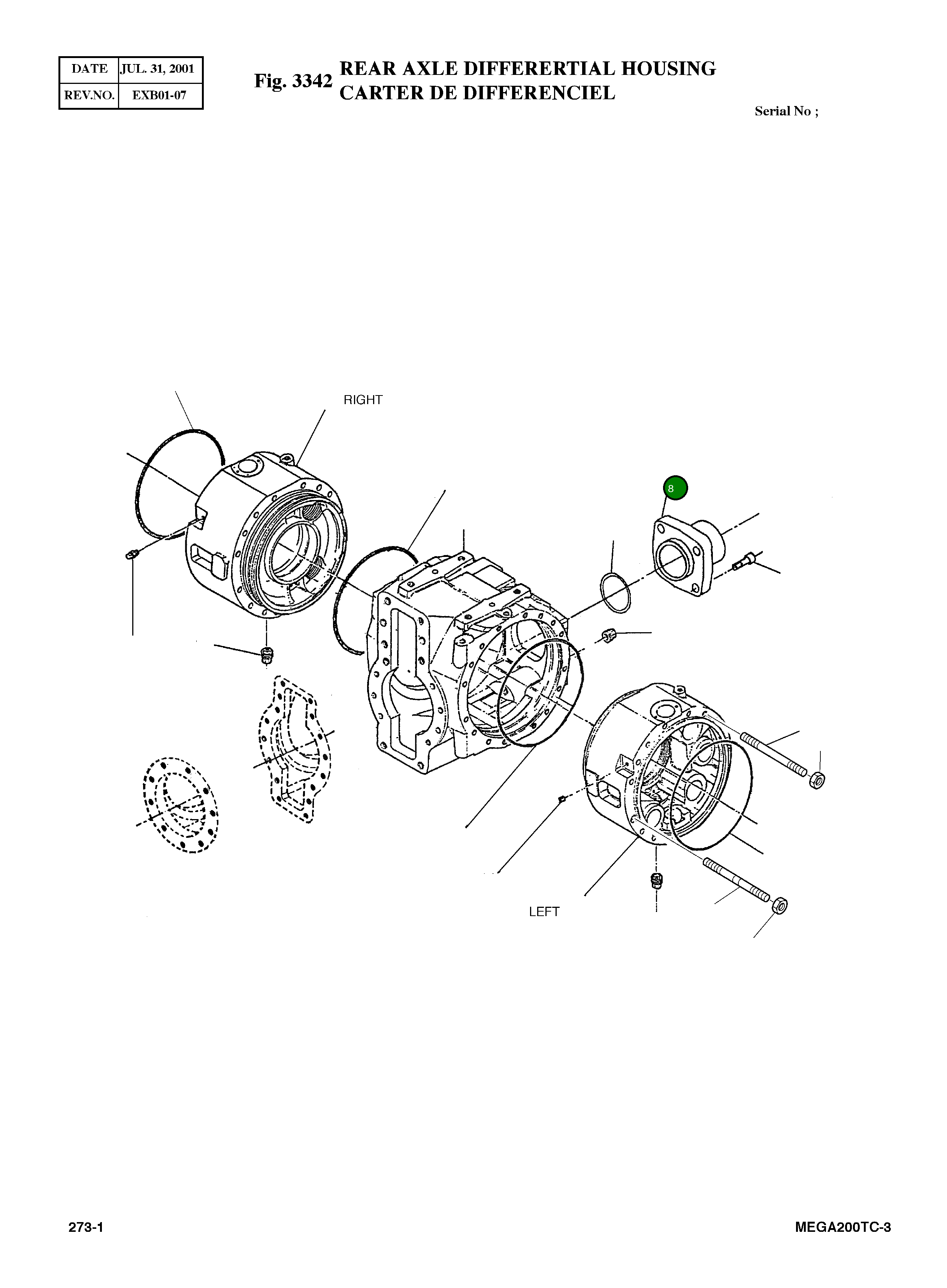 Опора 176.01.028.03 Komatsu
