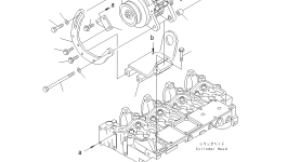Кронштейн 6732-81-6390 Komatsu