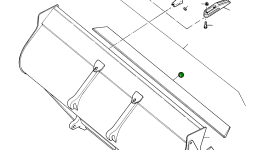Нож 2953370M1 Komatsu