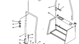 Крыша 232-55-13310 Komatsu