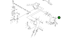 Кронштейн 154-61-76130 Komatsu