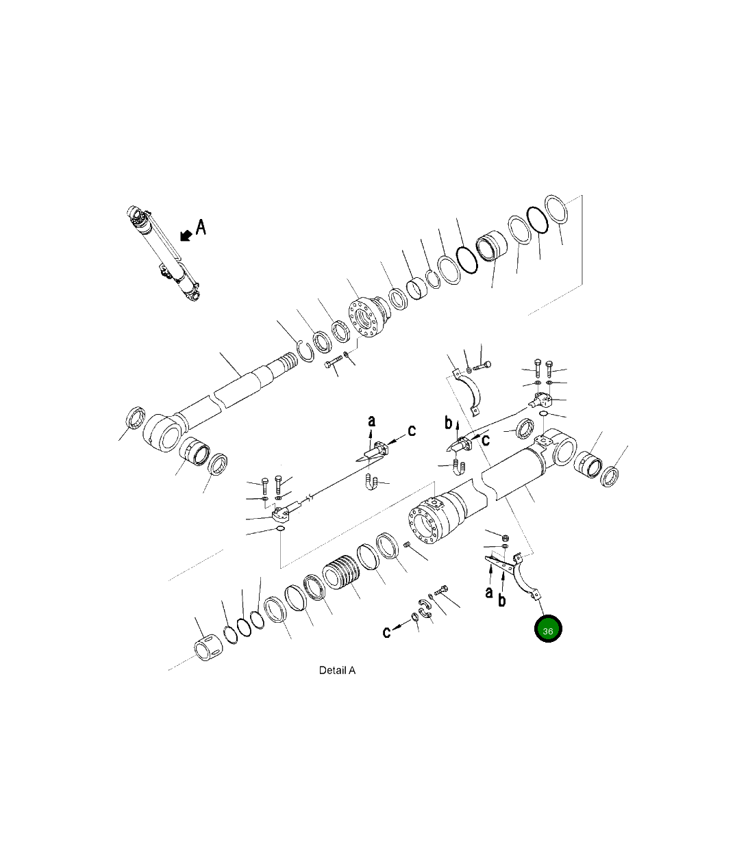 Кронштейн 707-88-28150 Komatsu