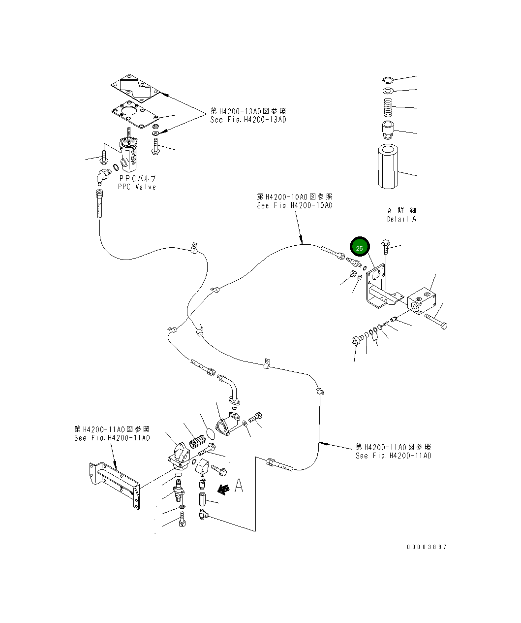 Кронштейн 428-62-23310 Komatsu
