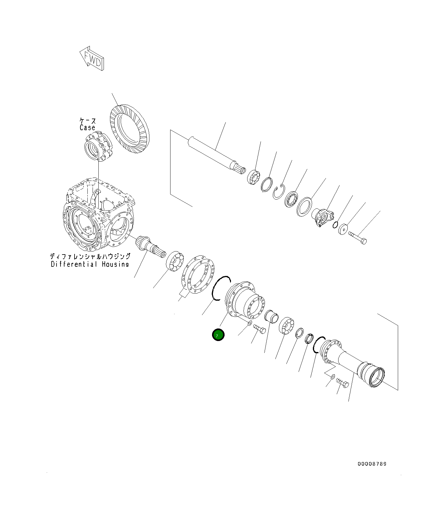 Клетка 419-22-31132 Komatsu