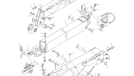 Направляющее колесо MH511-4053200 Komatsu