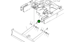 Палец 22K-71-21120 Komatsu