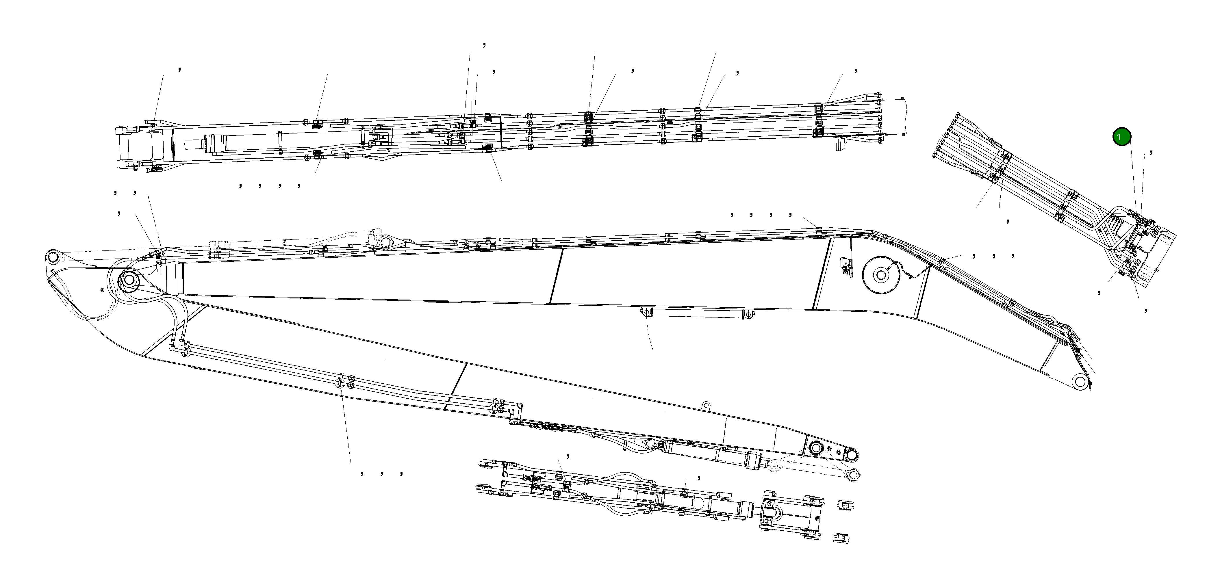 Кронштейн 207-970-KC30NK Komatsu