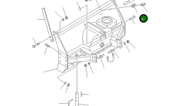 Клипса TA36573240 Komatsu
