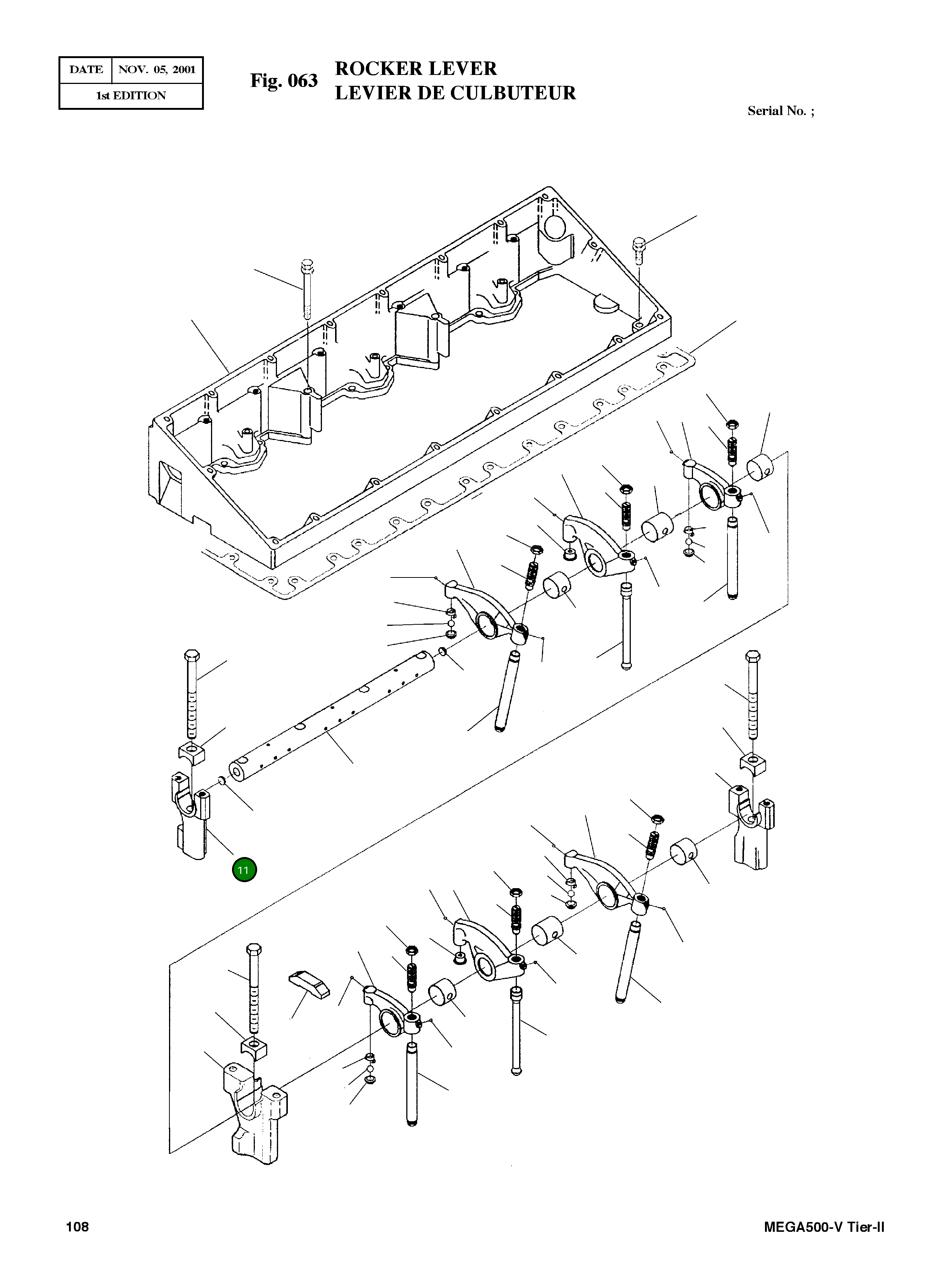 Опора 40229-7700 Komatsu