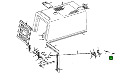 Опора 1127 965 C1 Komatsu