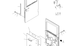 Клипса 566-54-23951 Komatsu