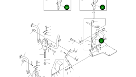 Кронштейн 569-61-88831 Komatsu