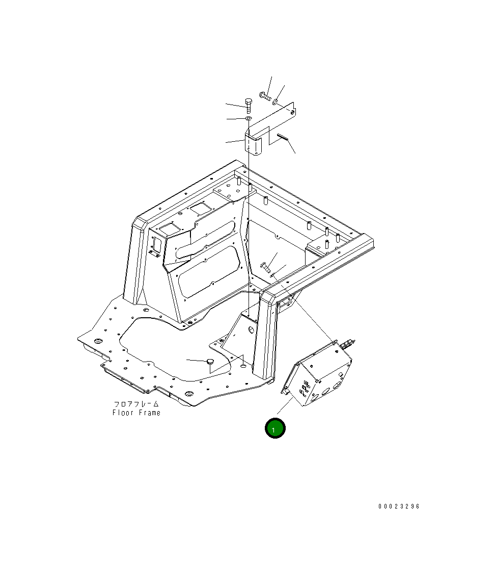 Корпус 154-54-78382 Komatsu