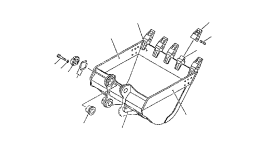 Крюк 207-934-J130 Komatsu