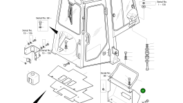 Кронштейн 5197-1153B Komatsu