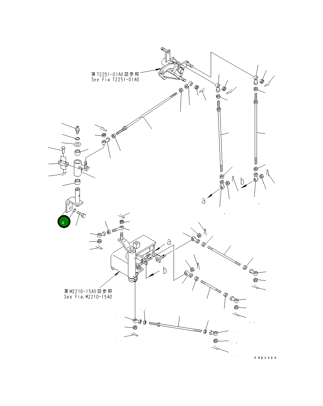 Кронштейн 156-76-31450 Komatsu