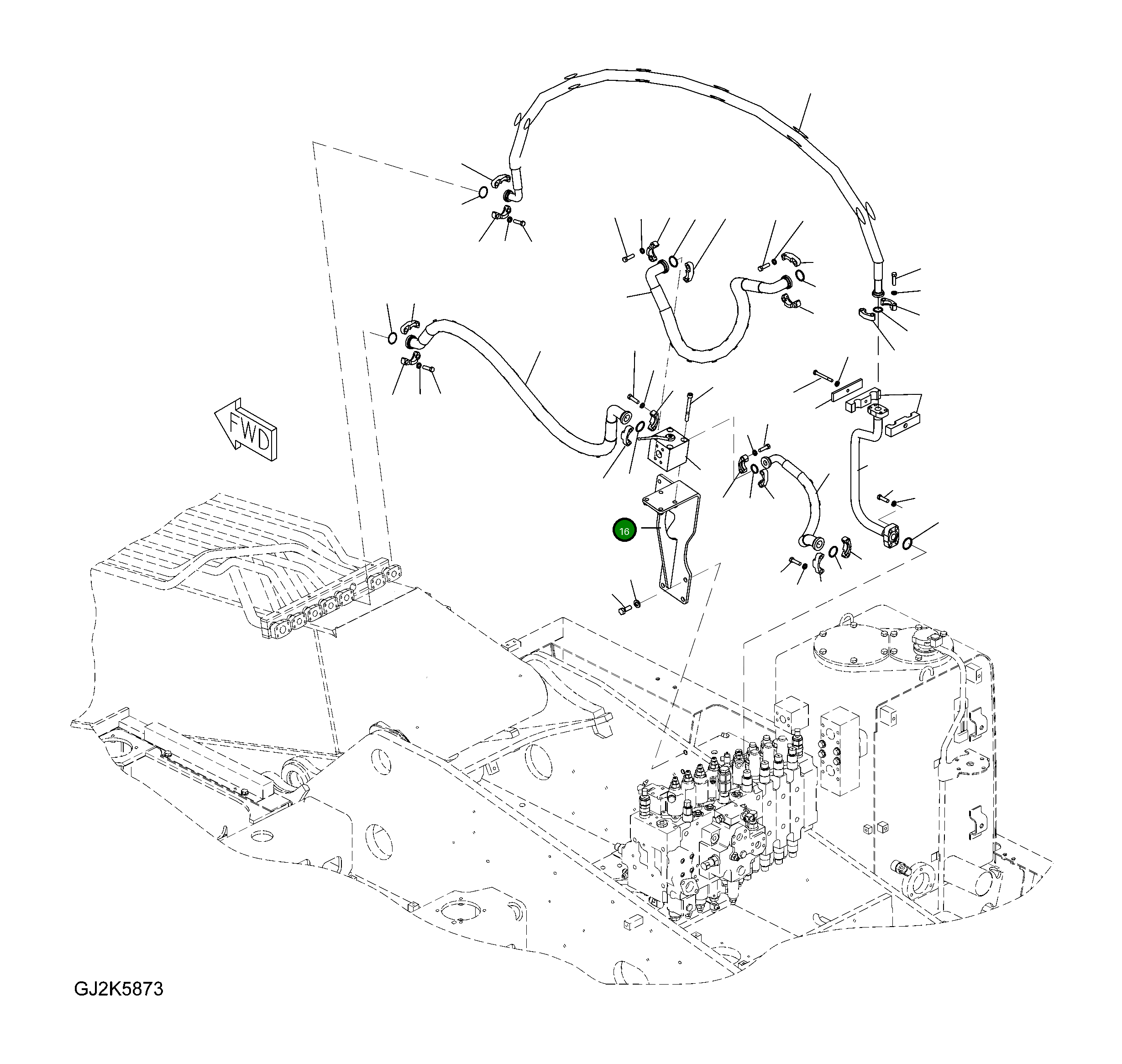 Кронштейн 20K-62-38231 Komatsu