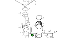 Лист 195-01-41261 Komatsu