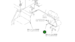 Палец 21X-43-23360 Komatsu