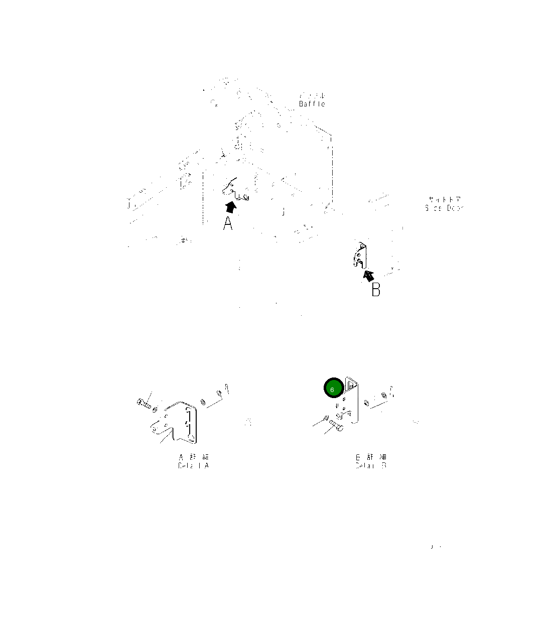 Кронштейн 425-54-51881 Komatsu