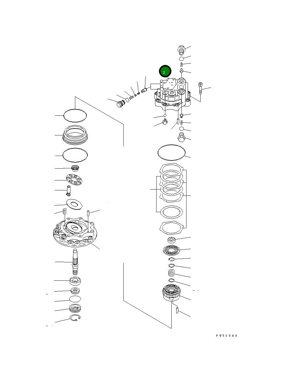 Корпус 708-7S-21510 Komatsu