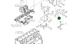 Кронштейн 6251-11-6590 Komatsu