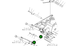 Палец 21K-70-71170 Komatsu