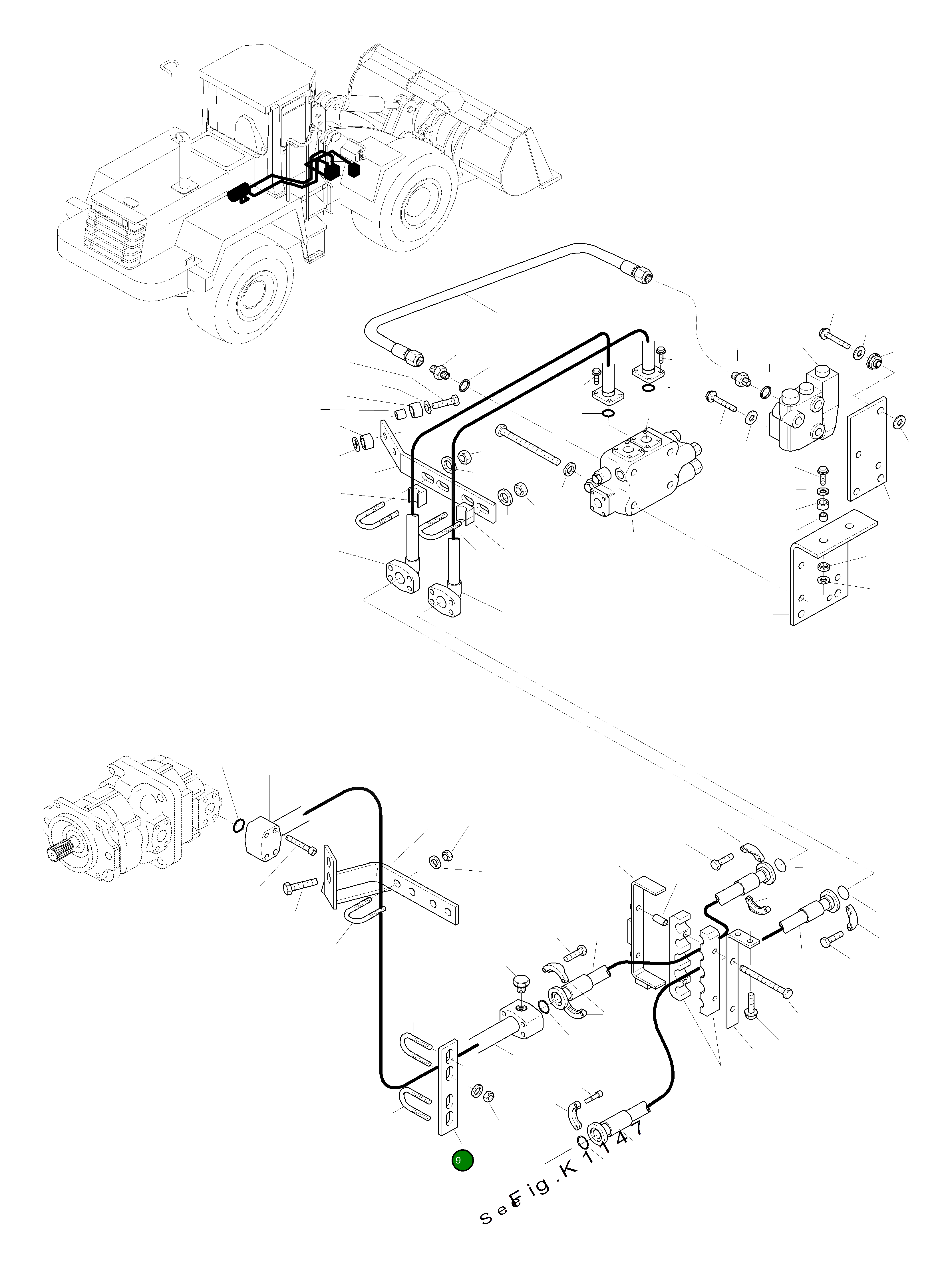 Кронштейн 421-62-H3G50 Komatsu