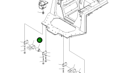 Кронштейн 134-54-63472 Komatsu