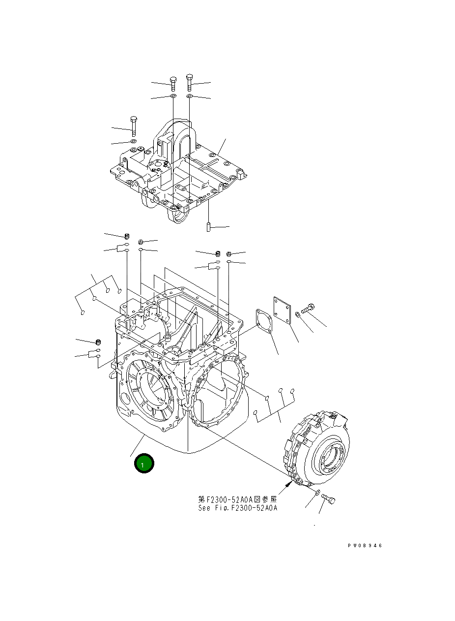 Корпус 14Y-22-25111 Komatsu