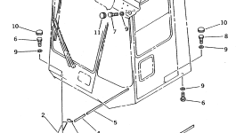 Лист 425-54-15391 Komatsu