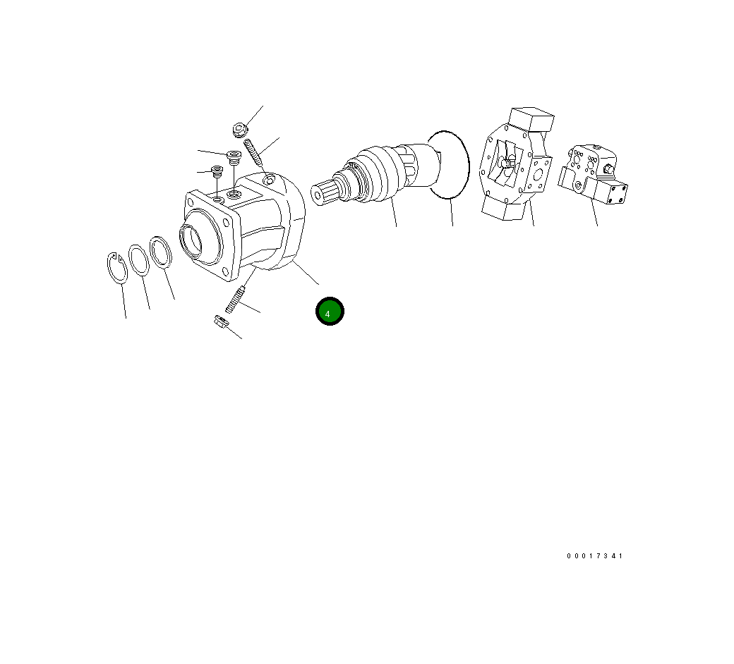 Корпус 20K-60-31840 Komatsu