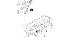 Кронштейн 6711-21-5451 Komatsu