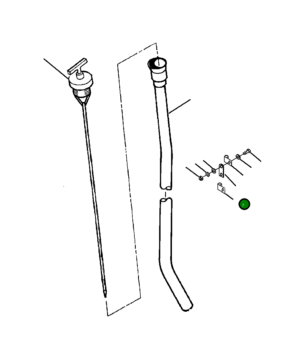 Клипса 1238 560 H1 Komatsu