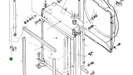 Клипса 3008982X1 Komatsu