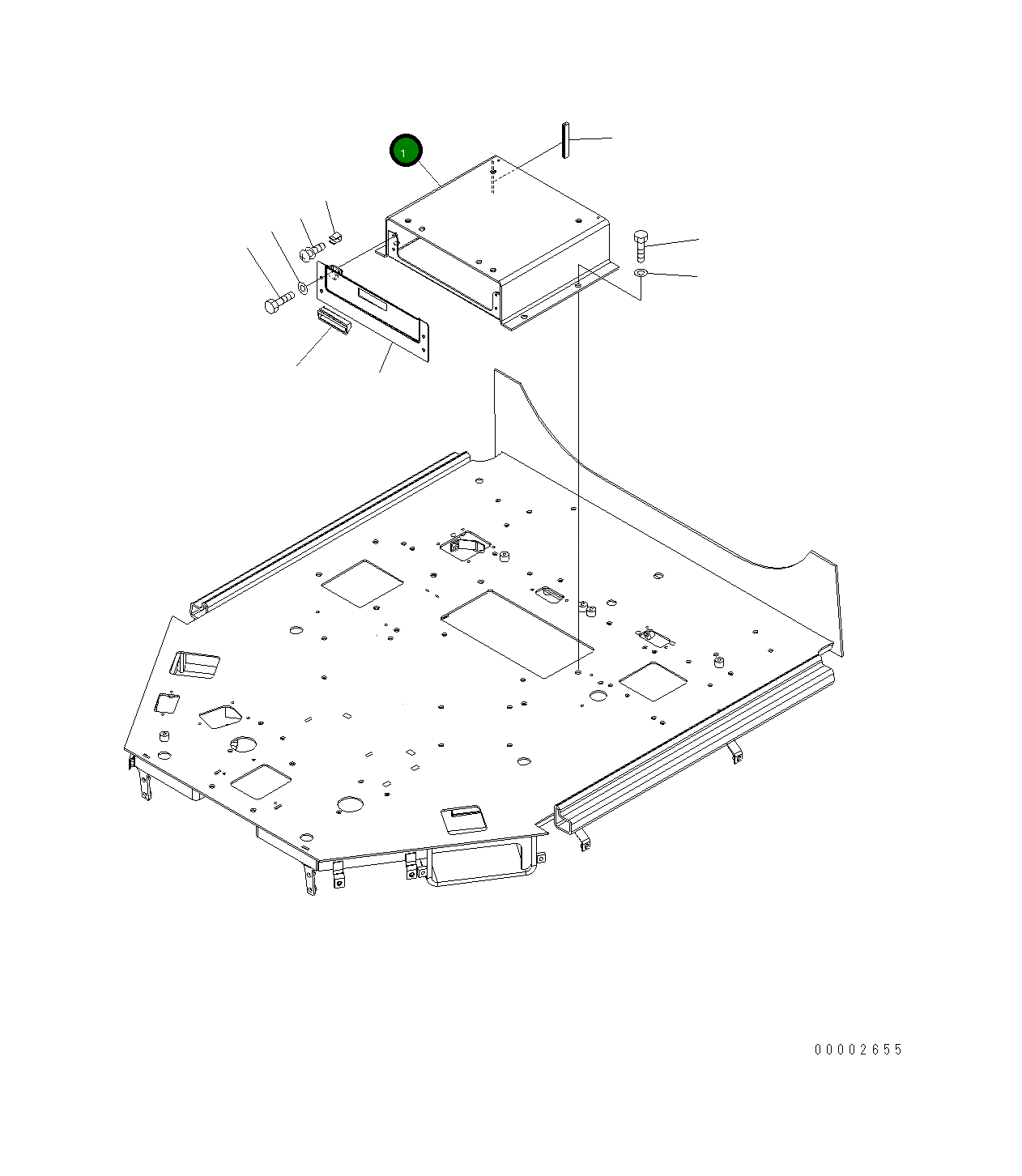 Кронштейн \9\419-57-H1120 Komatsu
