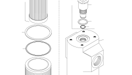 Корпус фильтра 796 606 73 Komatsu